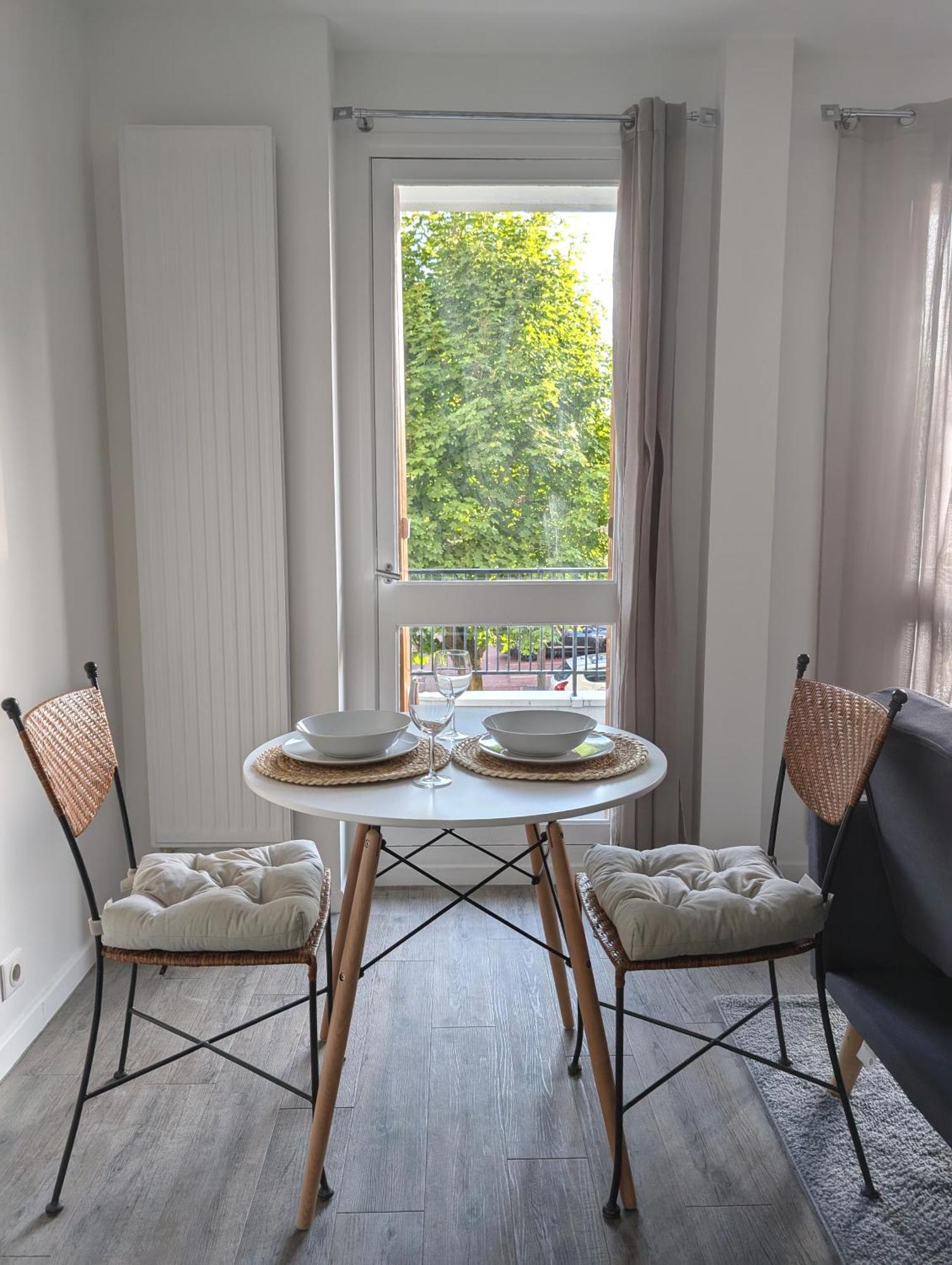 Apartament Evasion La Defense - Balcon & Wi-Fi, A 10 Min De Paris Courbevoie Zewnętrze zdjęcie