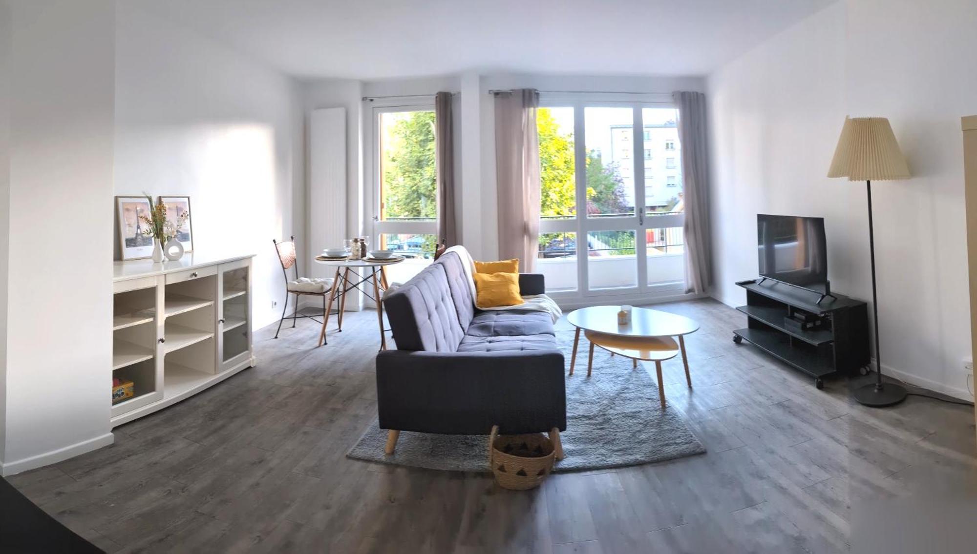 Apartament Evasion La Defense - Balcon & Wi-Fi, A 10 Min De Paris Courbevoie Zewnętrze zdjęcie