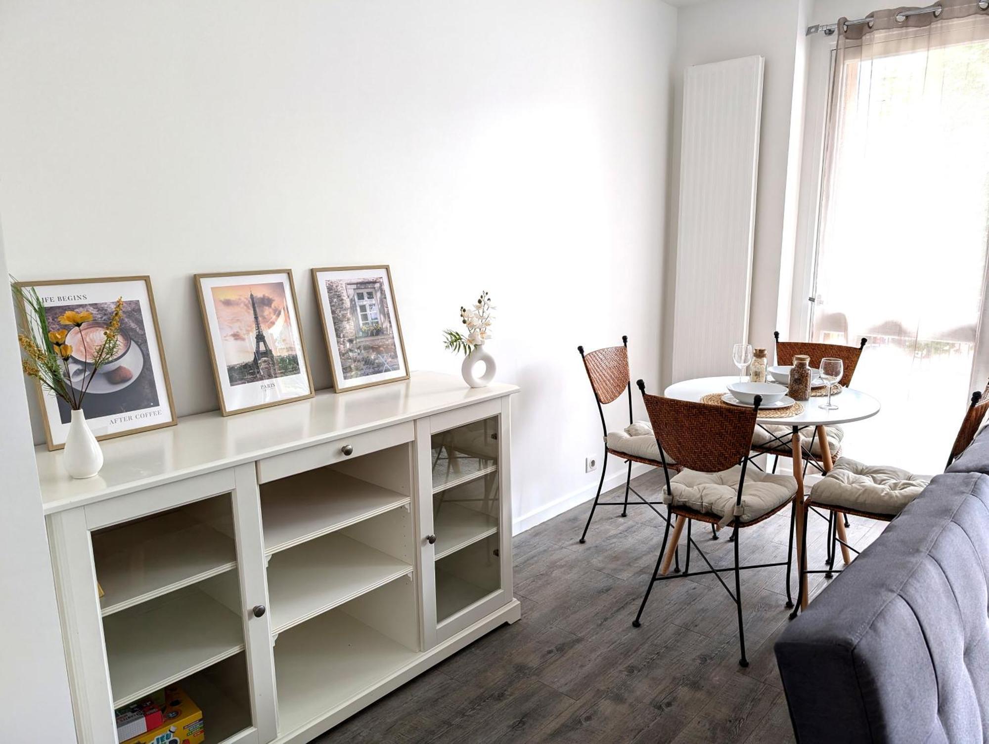 Apartament Evasion La Defense - Balcon & Wi-Fi, A 10 Min De Paris Courbevoie Zewnętrze zdjęcie